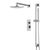 Artos PS137N Otella Thermostatic Shower Trim Kit with Hand Shower on Slide Bar