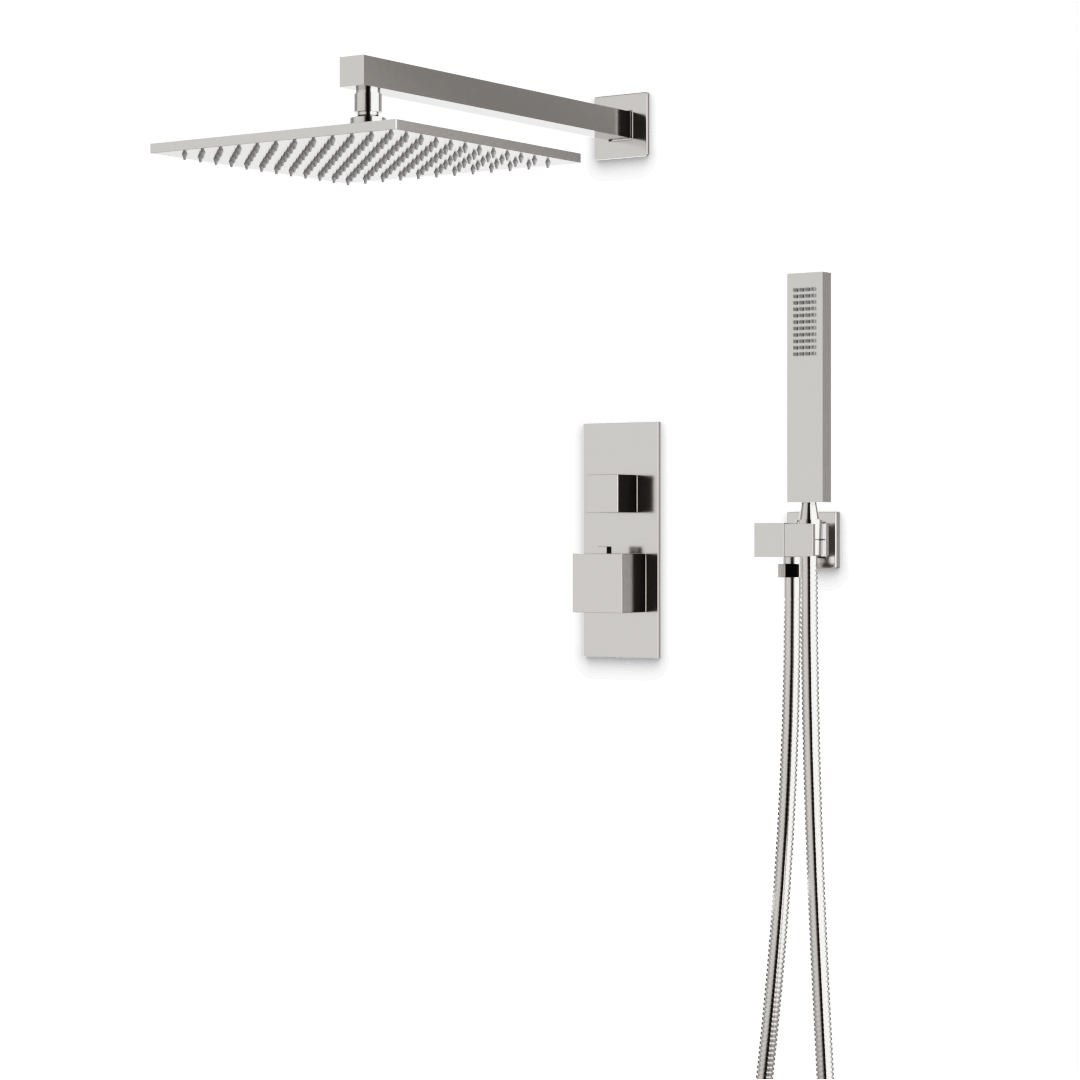 Artos PS139N Edge Thermostatic Shower Trim Kit with Hand Shower