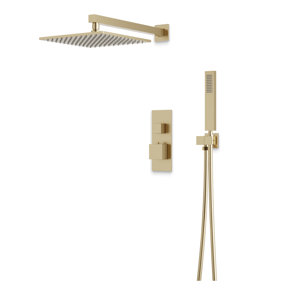Artos PS139N Edge Thermostatic Shower Trim Kit with Hand Shower