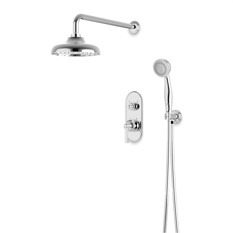 Artos PS140CL Classic Thermostatic Shower Trim Kit with Hand Shower
