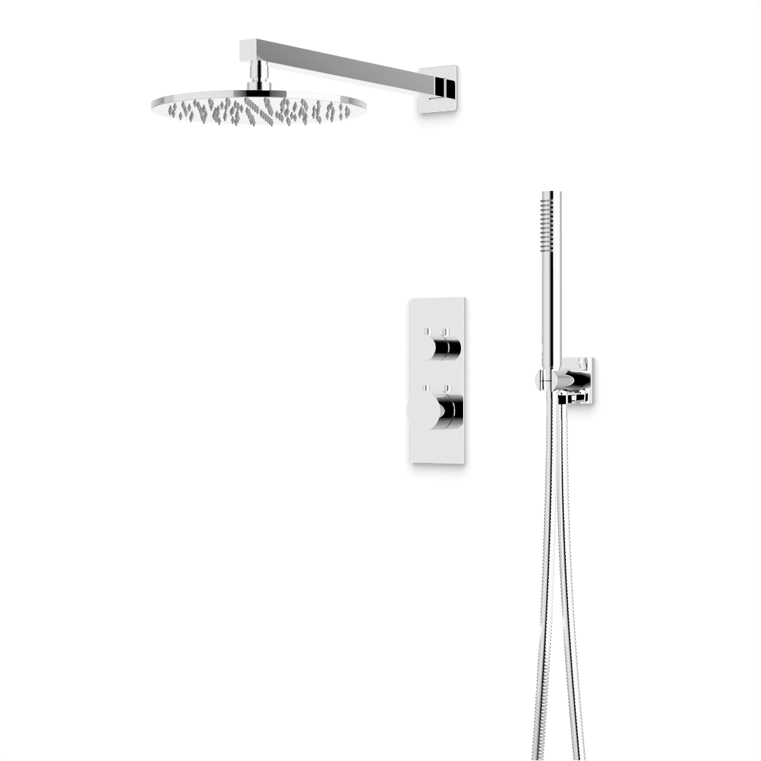 Artos PS141N Otella Thermostatic Shower Trim Kit with Hand Shower