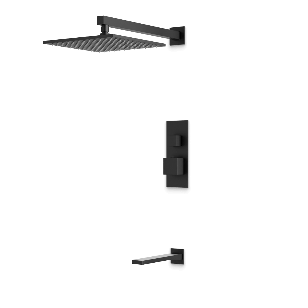 Artos PS143N Edge Thermostatic Shower Trim Kit with Tub Filler - Parent