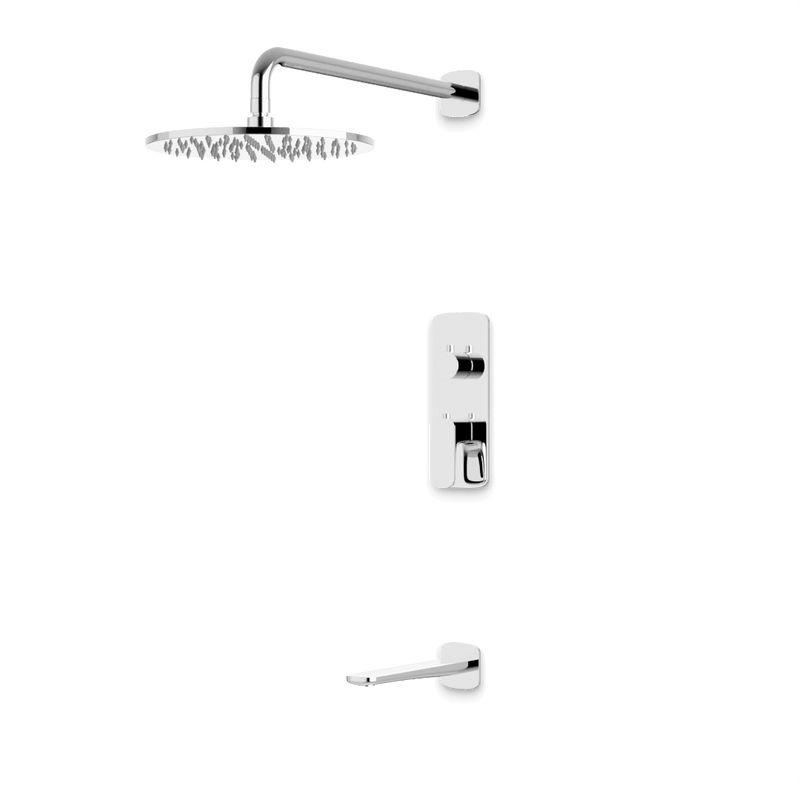 Artos PS144TR Harmony Thermostatic Shower Trim Kit with Tub Filler