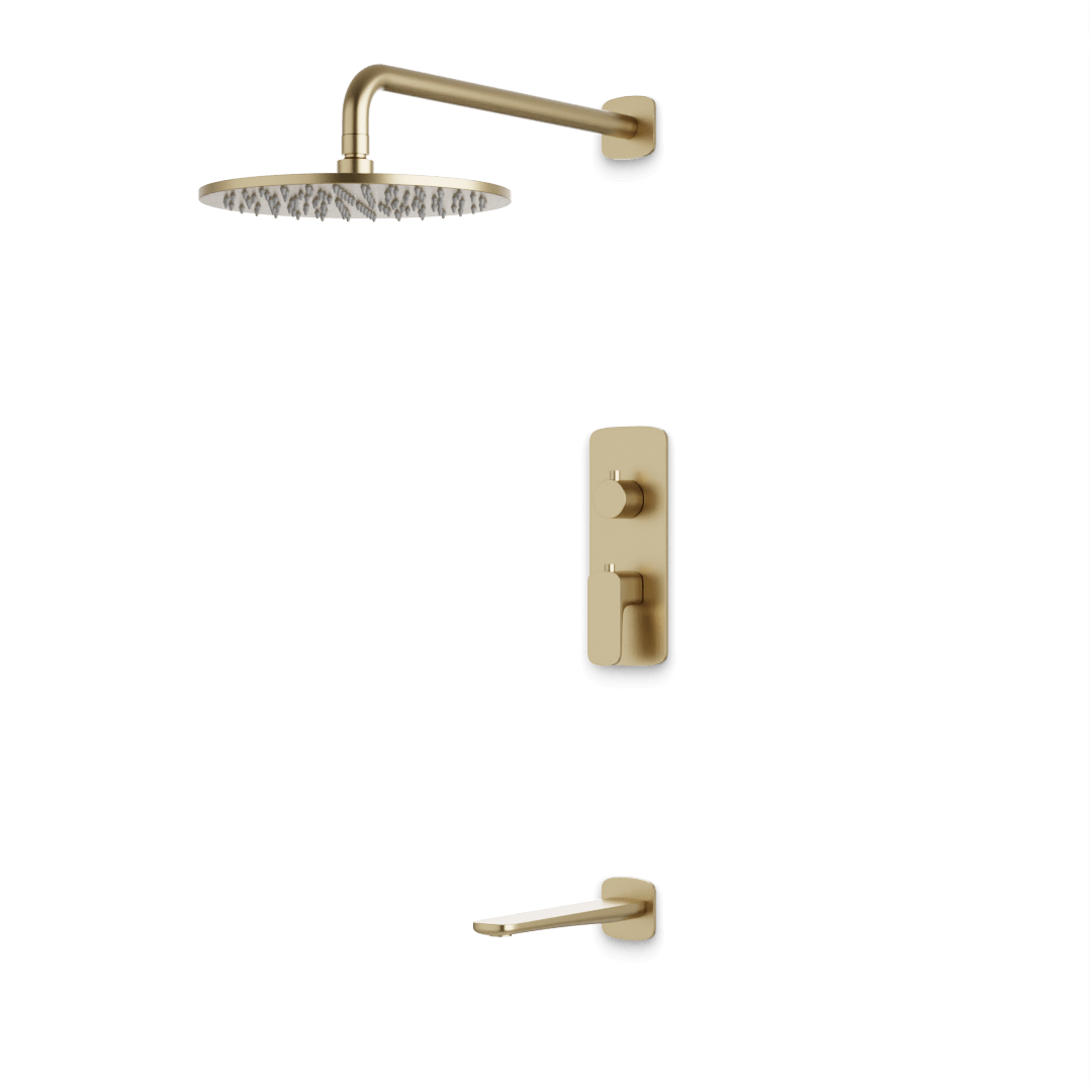 Artos PS144TR Harmony Thermostatic Shower Trim Kit with Tub Filler