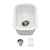 Houzer Platus Fireclay Undermount Single Bowl Bar Sink - Parent