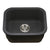 Houzer Platus Fireclay Undermount Single Bowl Bar Sink