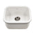 Houzer Platus Fireclay Undermount Single Bowl Bar Sink