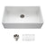 Houzer Platus Fireclay Apron Front Farmhouse Single Bowl Kitchen Sink - Parent