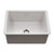 Houzer Fireclay Undermount Single Bowl Kitchen Sink