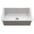 Houzer Fireclay Undermount Single Bowl Kitchen Sink