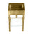 Thompson Traders PV-3420ASG Zacatecas Handcrafted Sink In Antique Satin Gold & Unlaqured Brass Leg System