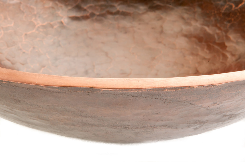 Premier Round Old World Copper Vessel Sink PV16RDB