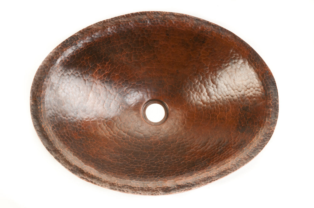 Premier Oval Old World Copper Vessel Sink PVOVAL20