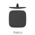 Tenzo PVTS-09-Q Shower Head Square 23X23CM