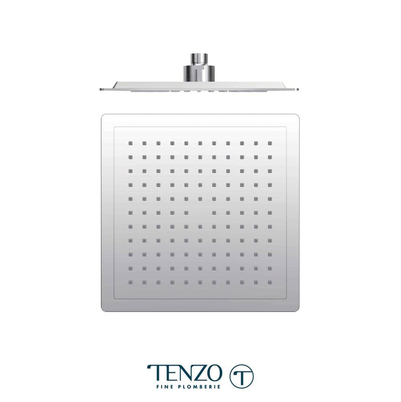 Tenzo PVTS-09-S-CR Shower Head Square 23X23CM PVC Chrome