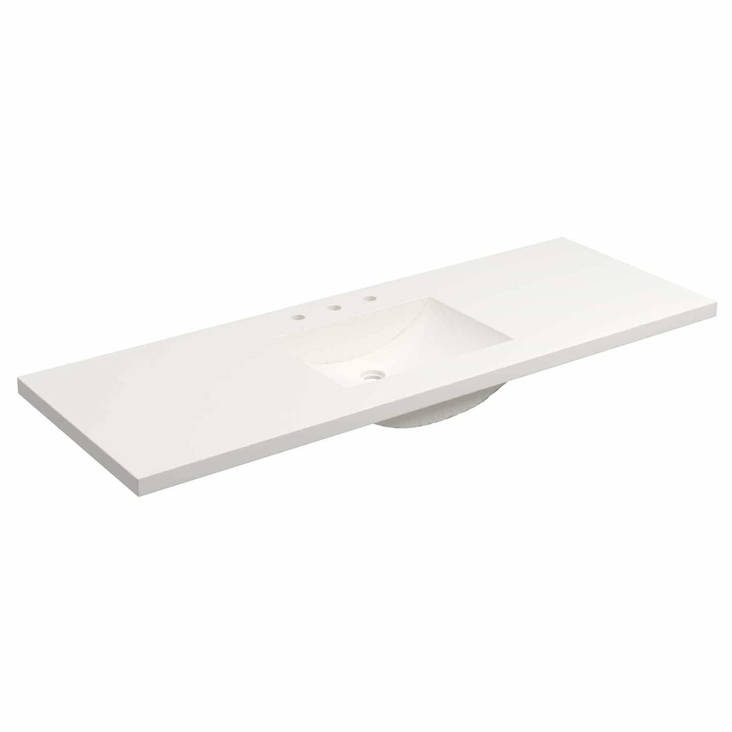 Native Trails NativeStone NSVNT60 60" Palomar Vanity Top with Integral Sink - 8" Widespread Cutout