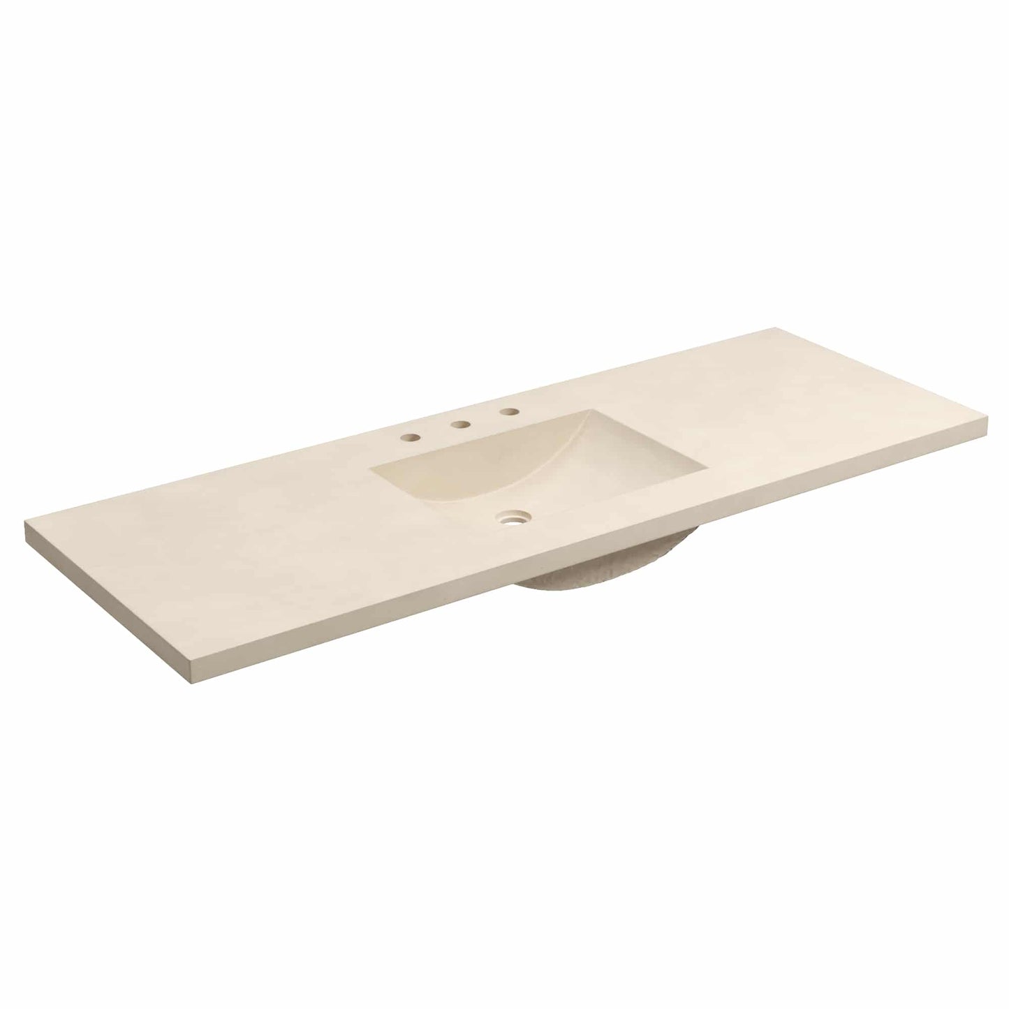 Native Trails NativeStone NSVNT60 60" Palomar Vanity Top with Integral Sink - 8" Widespread Cutout