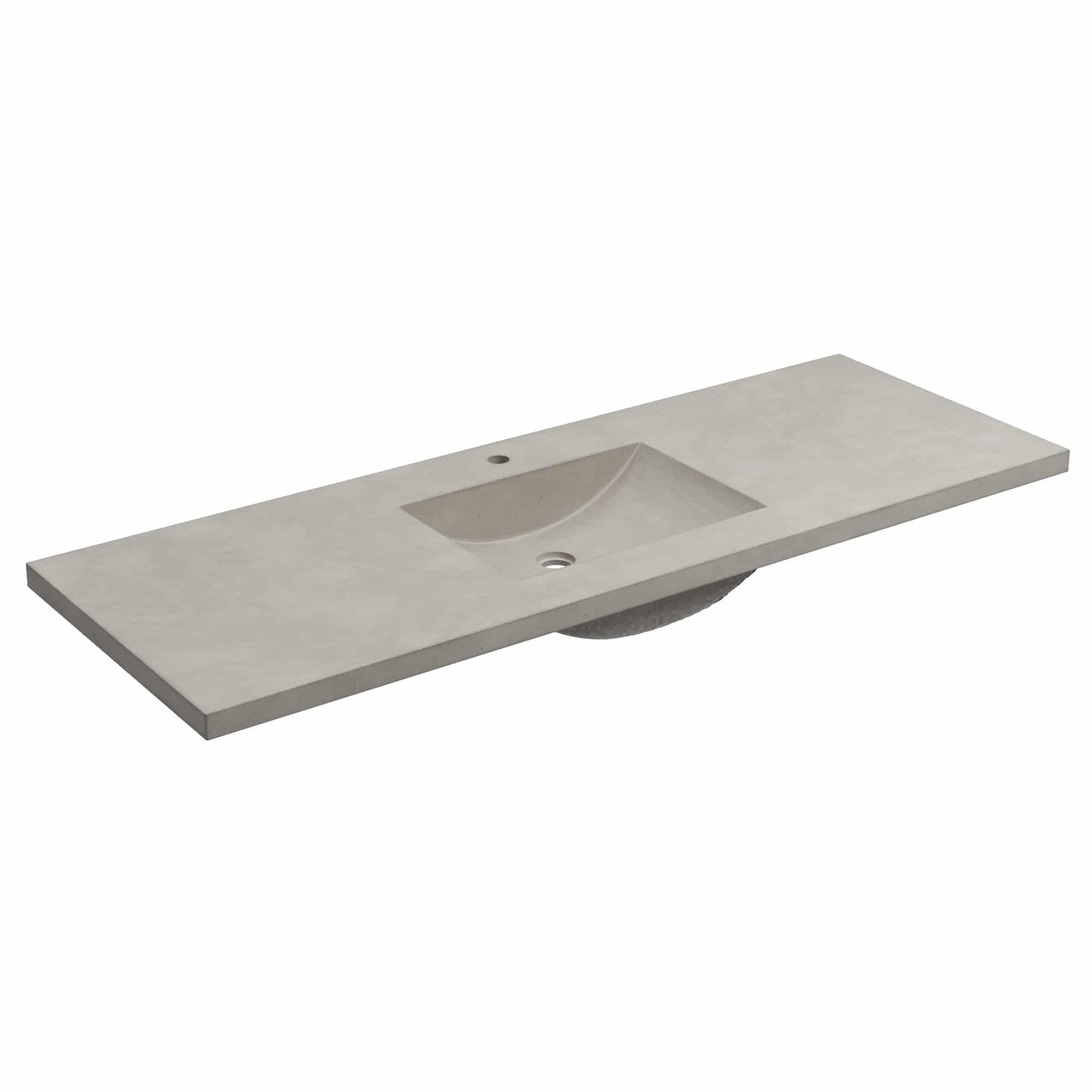 Native Trails NativeStone NSVNT60 60" Palomar Vanity Top with Integral Sink - Single Faucet Cutout