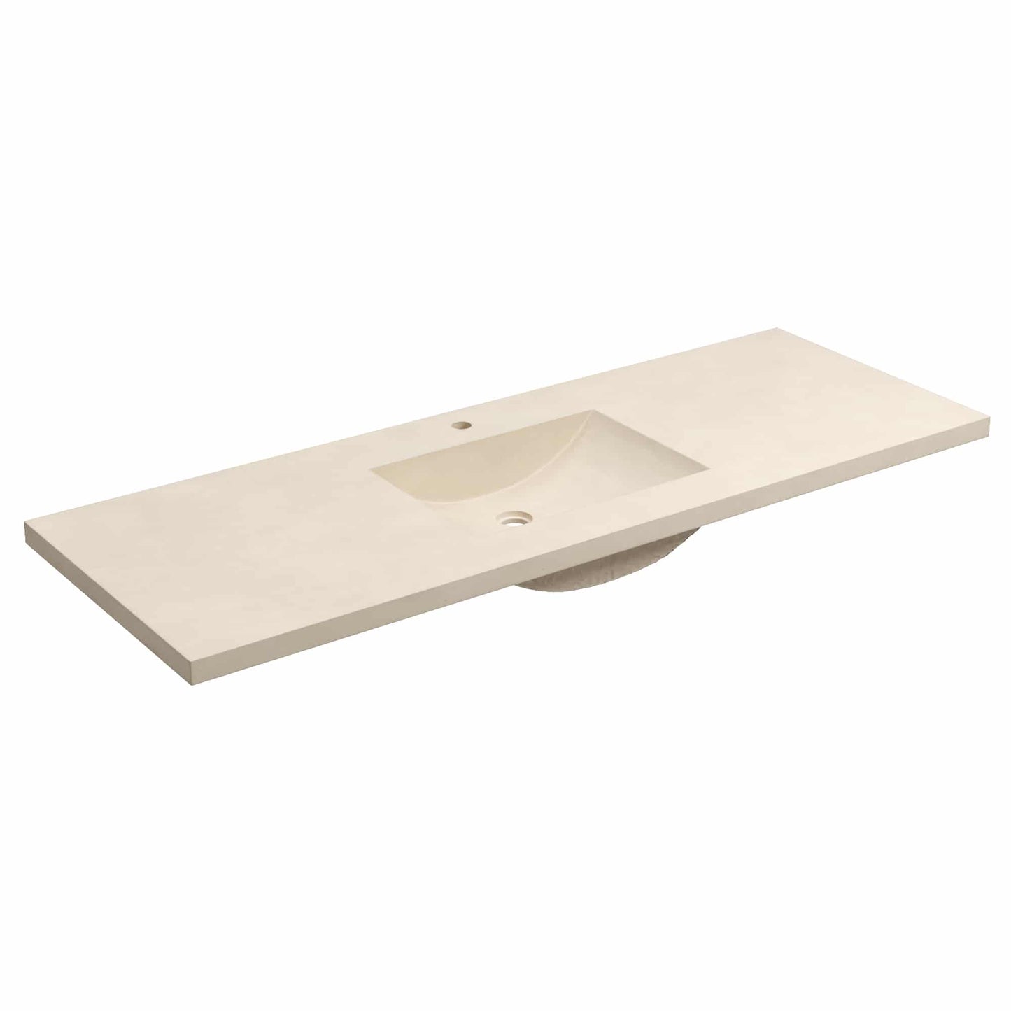 Native Trails NativeStone NSVNT60 60" Palomar Vanity Top with Integral Sink - Single Faucet Cutout