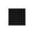 Infinity Drain QDB 5-P 5” x 5” QD 5 - Strainer - Lines Pattern & 2" Throat w/PVC Bonded Flange 2”, 3”, & 4” Outlet