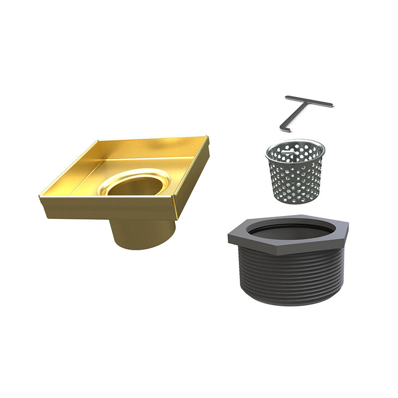 Quickdrain Square Drain Body