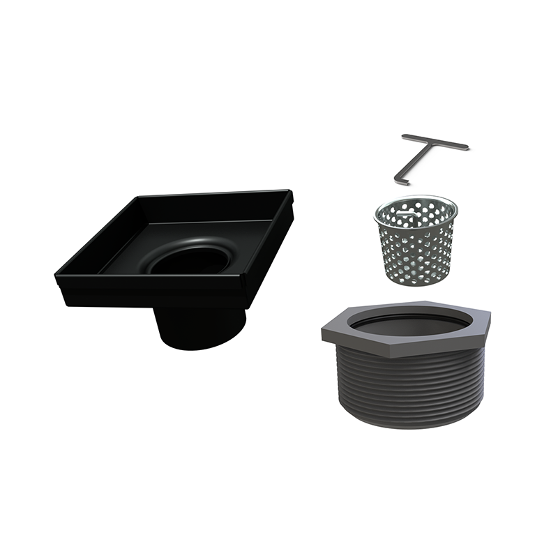 Quickdrain Square Drain Body