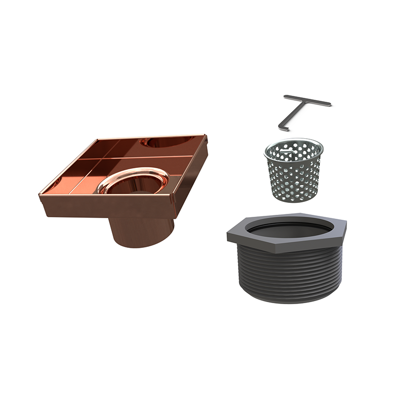 Quickdrain Square Drain Body