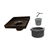 Quickdrain Square Drain Body