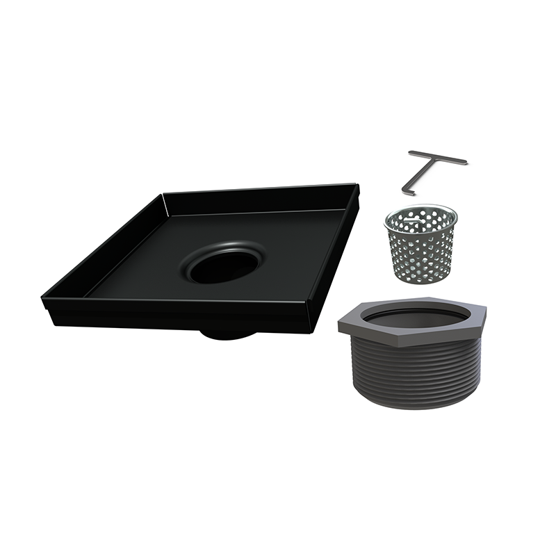 Quickdrain Square Drain Body