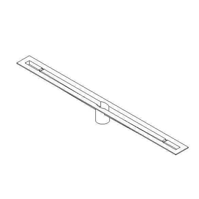 Quickdrain PLD46-HM Proline Ss Drain 46-48 In Htmop Abs