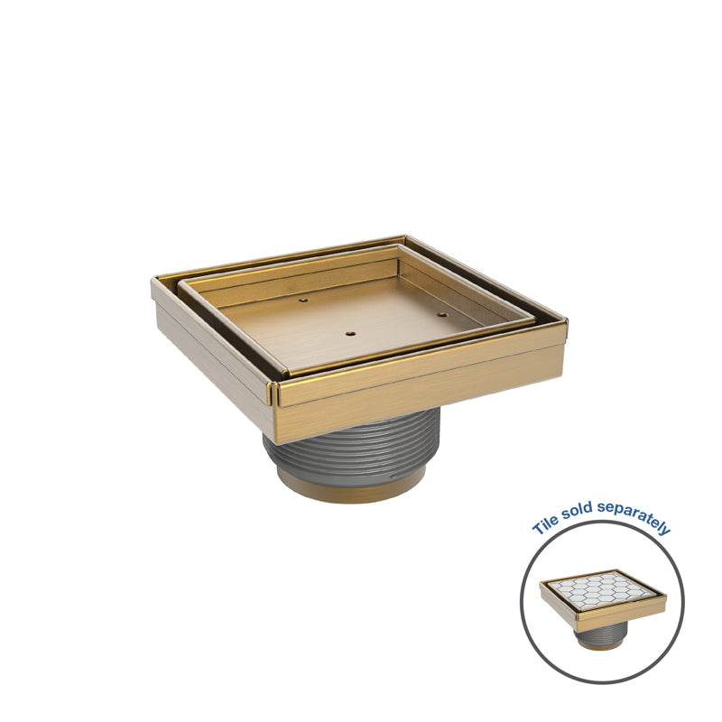 Quickdrain Square Drain Kit Tilein - Parent