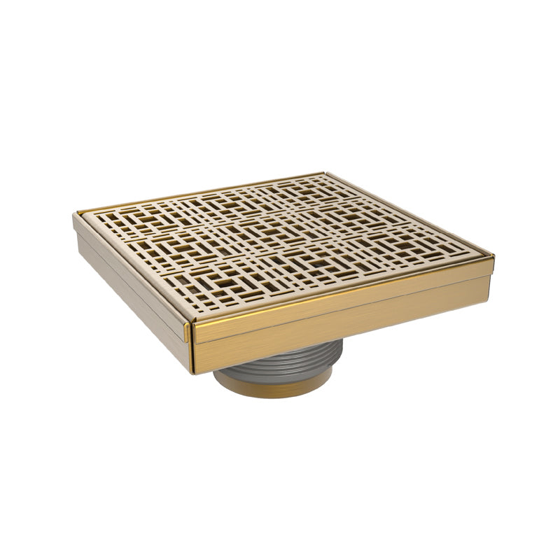 Quickdrain Square Drain Kit Deco
