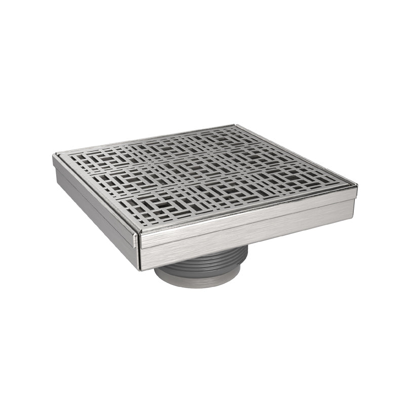 Quickdrain Square Drain Kit Deco