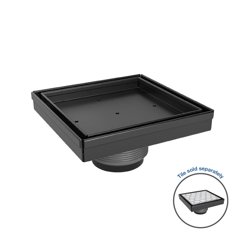Quickdrain Square Drain Kit Tilein
