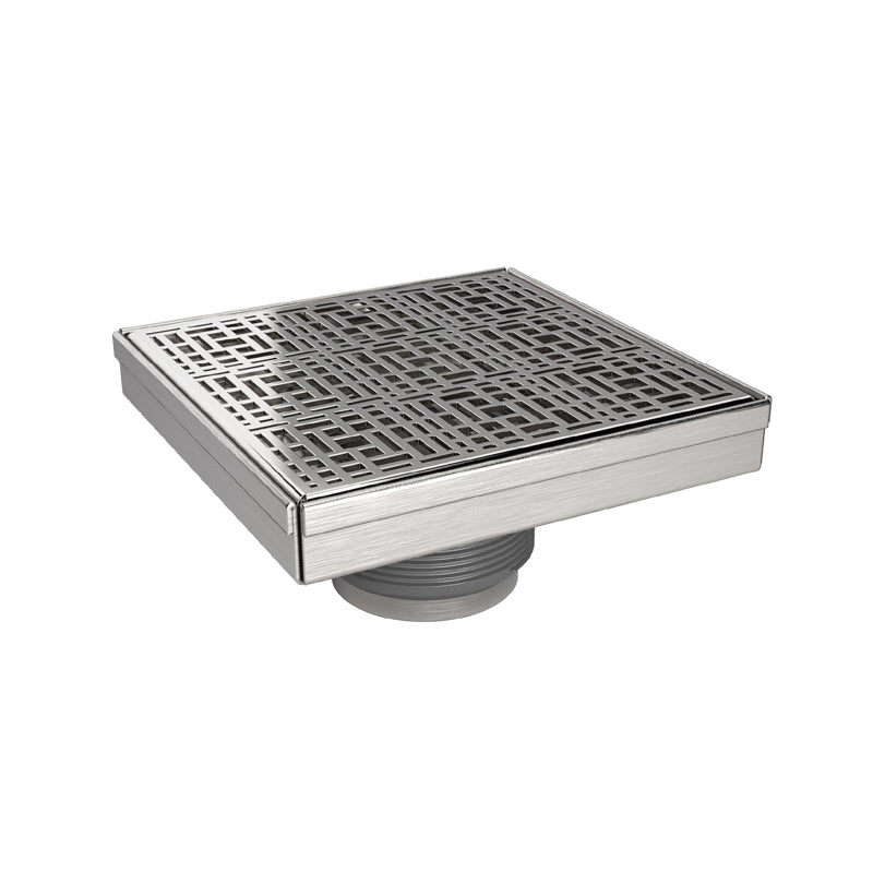 Quickdrain Square Drain Kit Deco