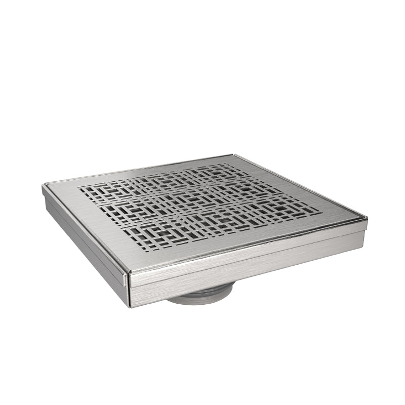 Quickdrain Square Drain Kit Deco