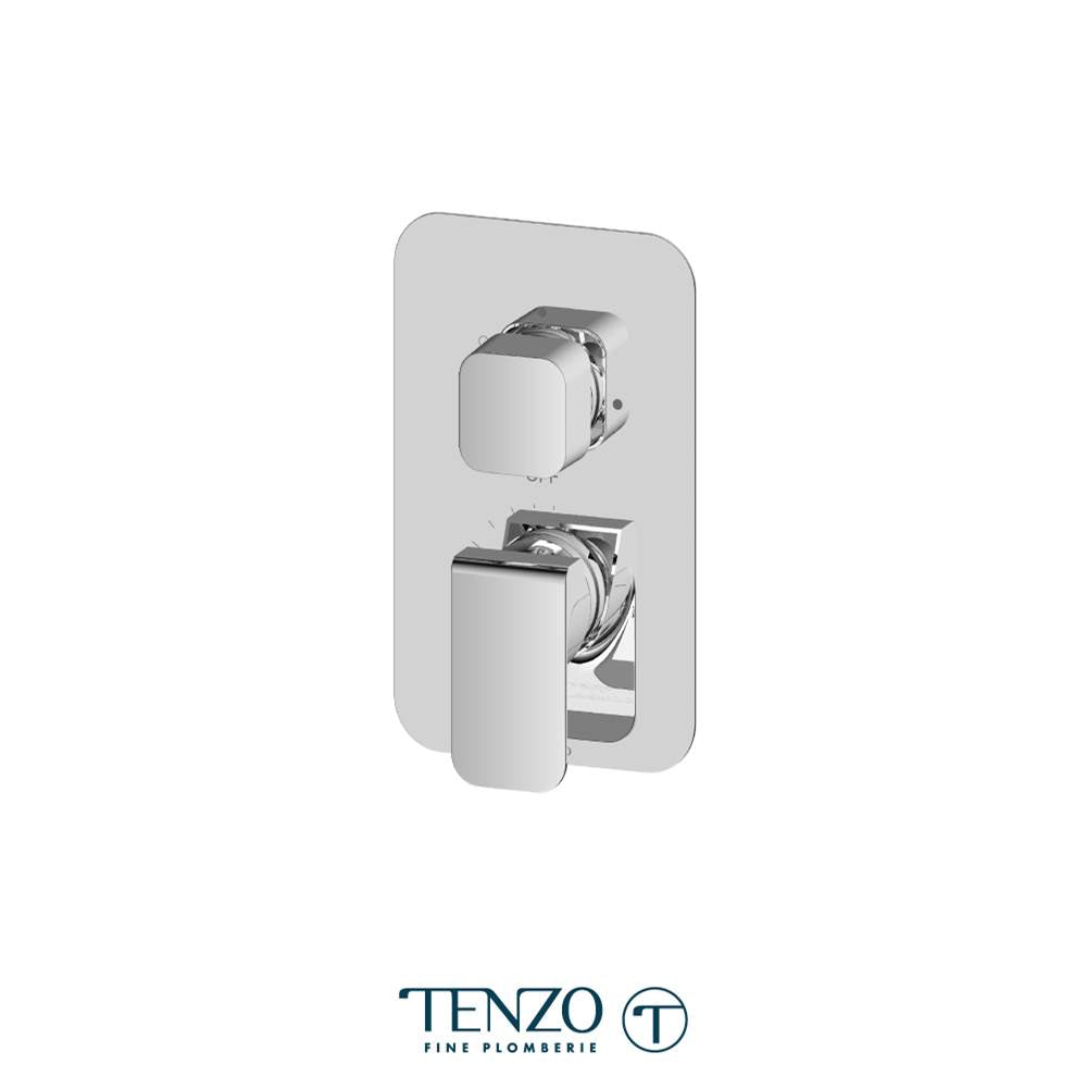 Tenzo QUPB33-CR Quantum T-Box Valve 3 Functions Pressure Balance Chrome Finish