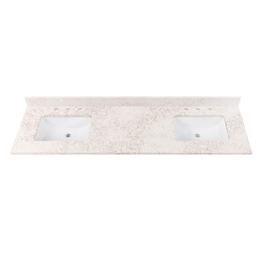 Avanity Lotte Radianz Top with Dual Rectangular Sinks