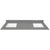 Avanity Lotte Radianz Top with Dual Rectangular Sinks