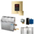 Mr. Steam R06C1AB MS 6 kW (6000 W) Steam Shower Generator Package with square iTempo Control  and Accessories