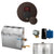 Mr. Steam R07C1AA MS 7.5 kW (7500 W) Steam Shower Generator Package with round iTempo Control  and Accessories
