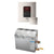 Mr. Steam R09C10B MS 9 kW (9000 W) Steam Shower Generator Package with square iTempo Control