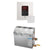 Mr. Steam R09C10B MS 9 kW (9000 W) Steam Shower Generator Package with square iTempo Control