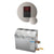 Mr. Steam R12C10A MS 12 kW (12000 W) Steam Shower Generator Package with round iTempo Control