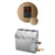 Mr. Steam R15C10A MS 15 kW (15000 W) Steam Shower Generator Package with round iTempo Control