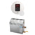 Mr. Steam R15C10A MS 15 kW (15000 W) Steam Shower Generator Package with round iTempo Control