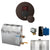Mr. Steam R15C1AA MS 15 kW (15000 W) Steam Shower Generator Package with round iTempo Control  and Accessories