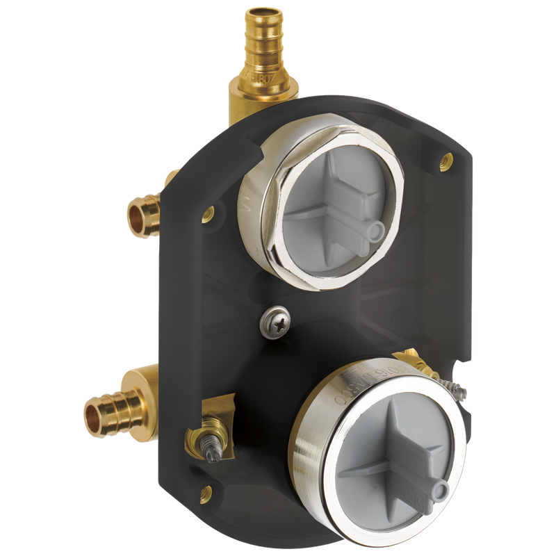 Brizo R75000-PXWS Multi Choice Universal Integrated Shower Diverter Rough With Pex Connections and Stops