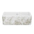 Shaws RC3018 Lancaster 30" Single Bowl Farmhouse Apron Front Fireclay Kitchen Sink With Eucalyptus Design