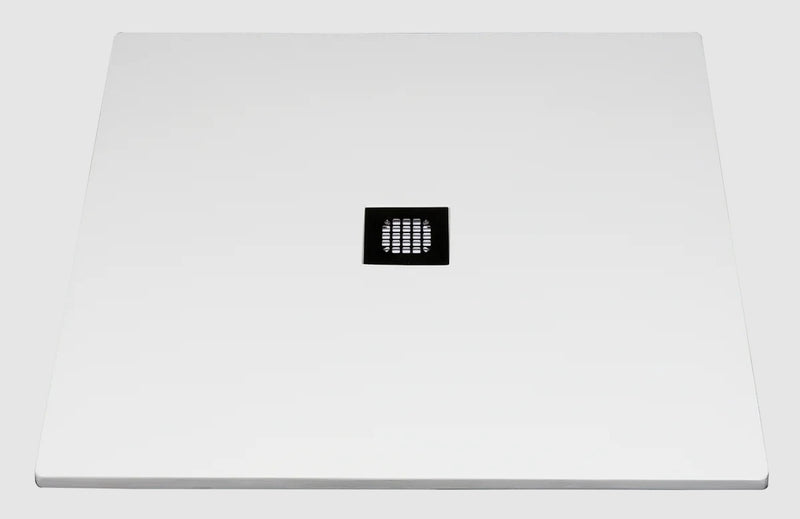 Americh RC3232CD-MW 32" x 32" ROC SS Center Drain Shower Base - Matte White